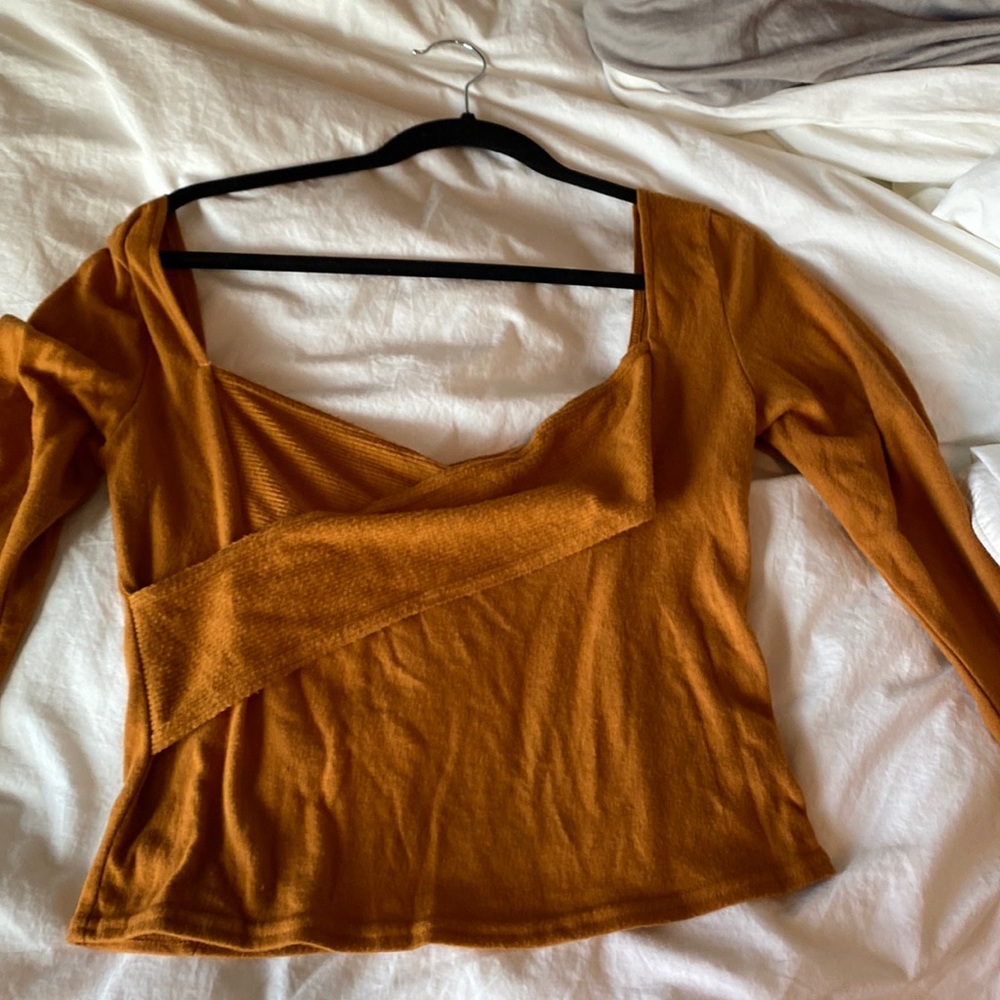 Urban outfitters crop long sleeve